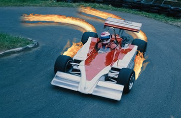 Set the Road on Fire Tutorial: Final Result