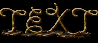 Mud Text Effect Tutorial: Final Result