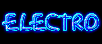 Electric Glow Text Effect Tutorial: Final Result