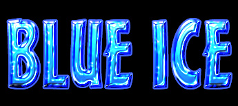 BLUE ICE Text Effect Tutorial: Final Result