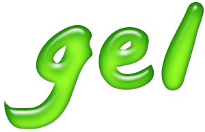 Gel Text Tutorial: Final Result