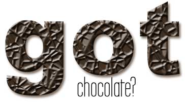 Chocolate Text Tutorial: Final Result