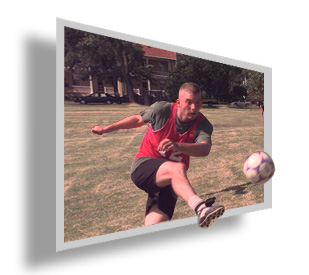3D Image Effect - Jumping Out of an Image Tutorial: Final Result