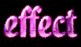 Cool Text Effect Tutorial: Final Result
