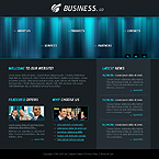 Website template example