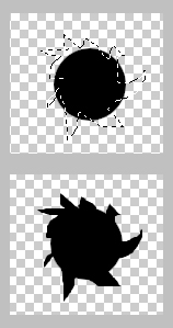Bullet Hole Sketch