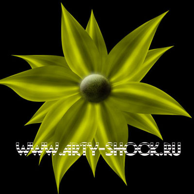 Fotorealistic Flower in Photoshop Tutorial: Final Result (Click to enlarge0