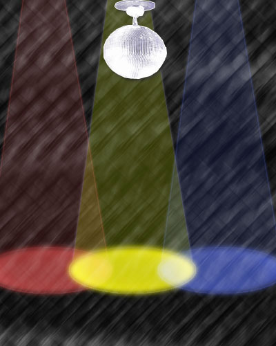 Disco Lights Tutorial: Final Result