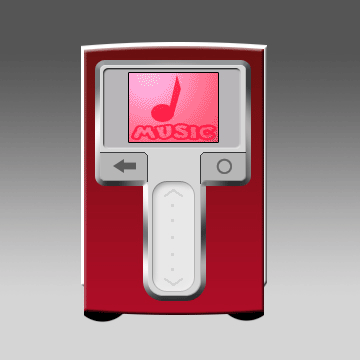 Creating an IRiver MP3 Player Tutorial: Final Result