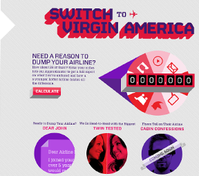 Switch to virgin America (click for more details)