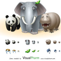 vista icons animals