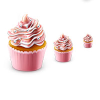 Cupcake icons