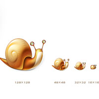 ful size snail icon