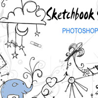 Sketchbook brushes