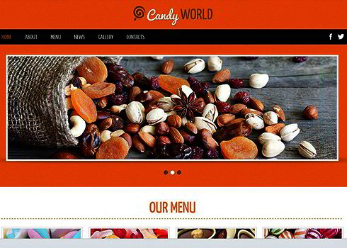 Food & Drink Joomla Template