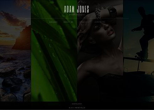 Art & Photography Website Template