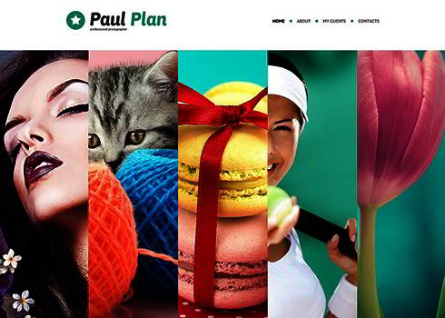 Art & Photography Website Template