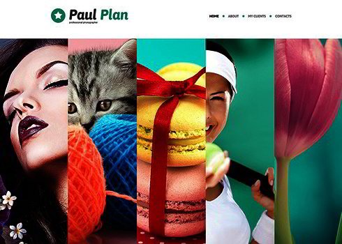 Art & Photography Website Template