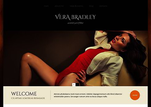 Model Agency WordPress Theme