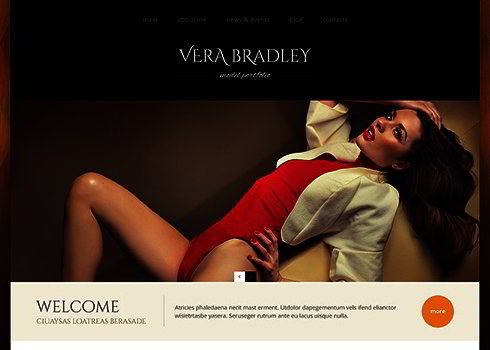 Model Agency WordPress Theme