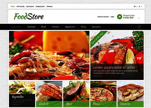 Food & Drink OpenCart Template