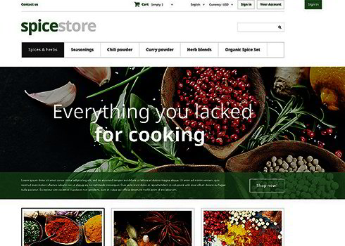 Grocery Shop PrestaShop Theme