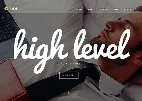 Hotel Business WordPress Theme