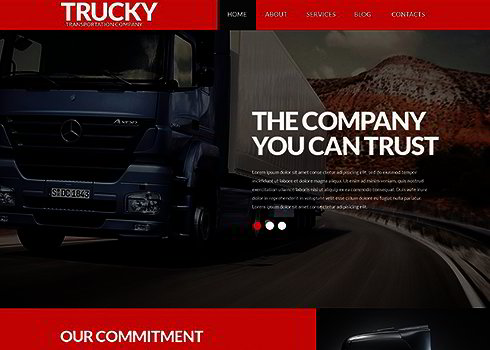 Logistics Business WordPress Theme
