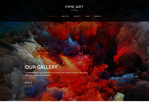 Art Gallery Responsive WordPress Theme