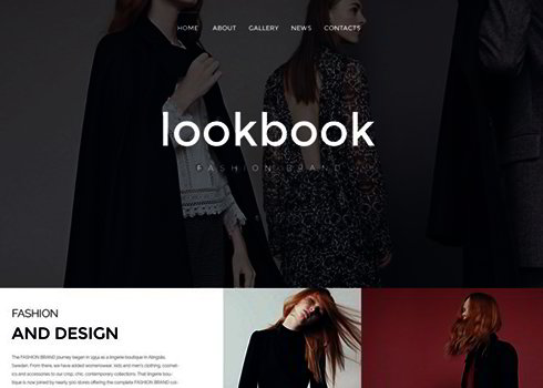 Fashion Responsive Website Template