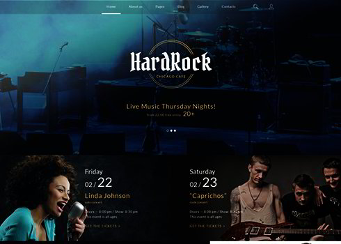 HardRock Joomla Template