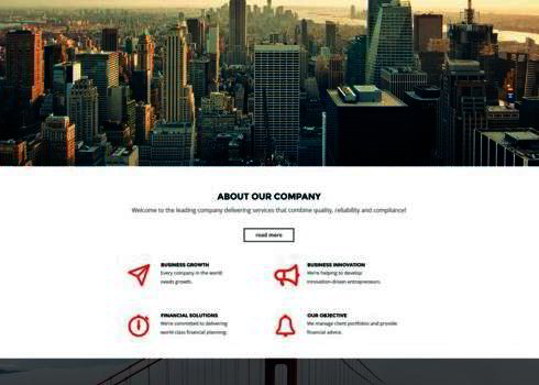 Responsive Business Website Template