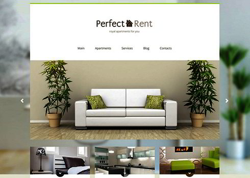 Perfect Rent WordPress Theme