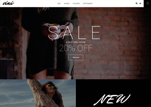 Vini - Fashion shop Magento Theme