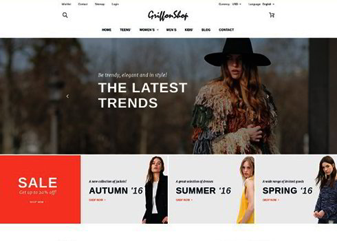 Griffon Shop PrestaShop Theme