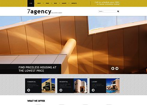 Real Estate Responsive Joomla Template