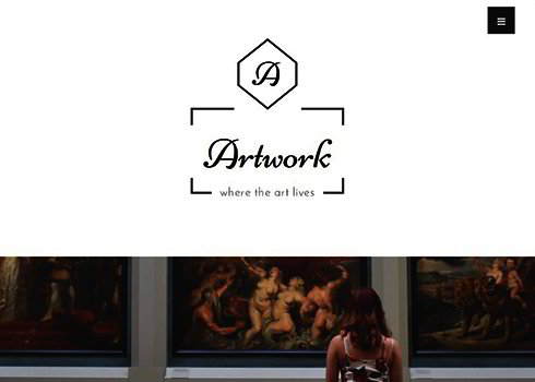 Artwork WordPress Theme