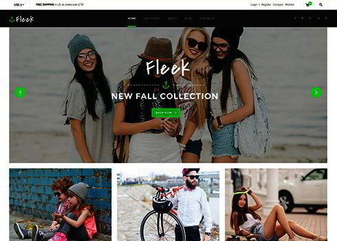 Fleek - Urban Fashion Store WooCommerce Theme