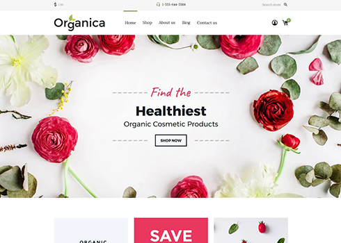 Cosmetics Store Responsive Shopify Theme