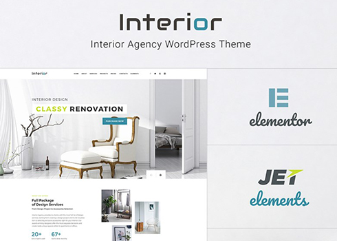 Interior Design Company Responsive WordPress Theme