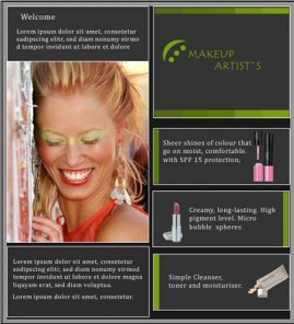 Make-up Artist\'s Website