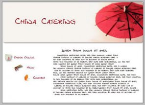 China Web Layout