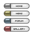 Create a clean pill shaped button
