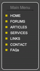 Learning how to create a simple navigation menu