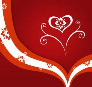 Designing Red Floral Illustration