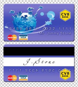 Create a nice credit card in photoshop cs