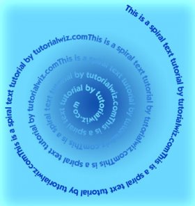 Spiral Text