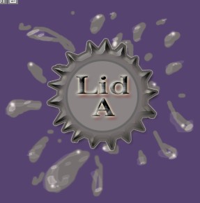 How to Make a Cola Lid or Bottle Cap with Wwater Splash