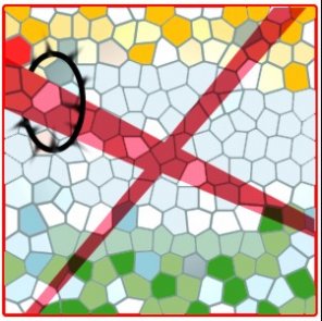 Honeycomb Stainedglass Window