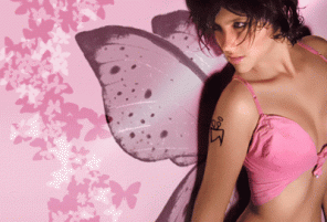 Fairy photo composition